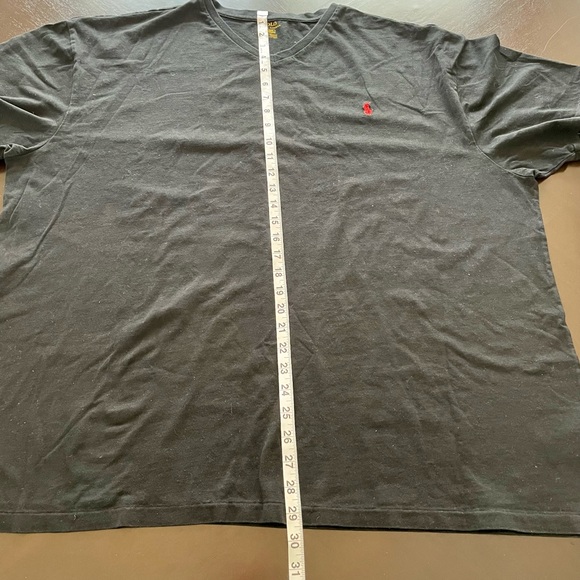 Men’s Polo T-Shirt, Color:Black, Size: 2XB - Picture 2 of 5